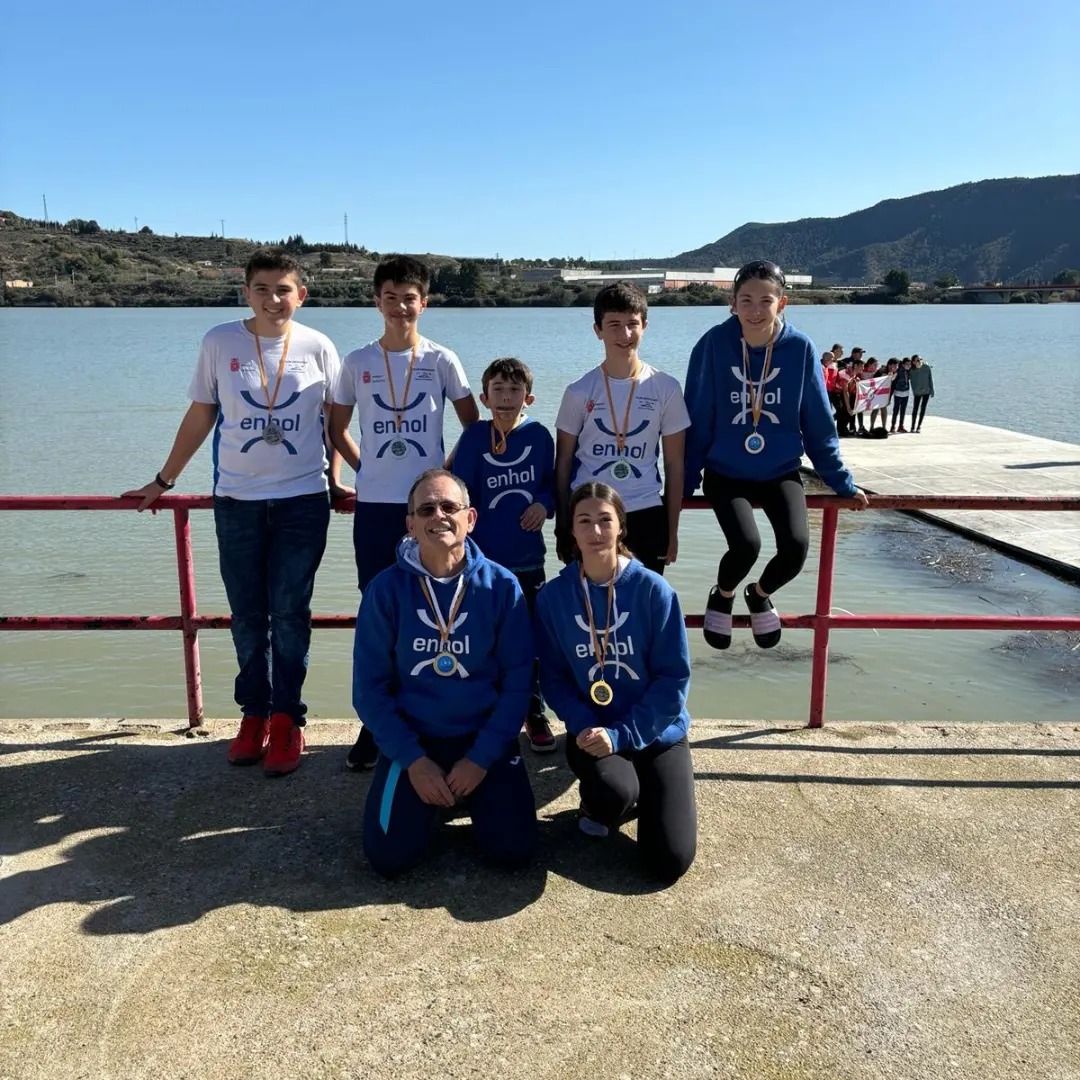 Gran participaci&oacute;n del club de pirag&uuml;ismo tudelano, Enhol Ebrokayak, en el Campeonato de Arag&oacute;n